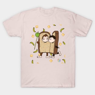 Monkey Toast Love No Background Celeraine T-Shirt